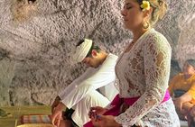bali sacred natural healing with Priest.