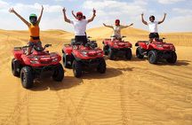 Dubai: Jeep Desert Safari, Camel Ride, and Quad Bike Tour
