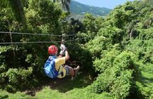 El Yunque Ziplining in Puerto Rico