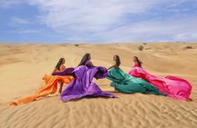 Flying Dress Photoshoot Dubai Solo, Couple and Group 3Hours