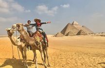 All Inclusive Day tour 8hrs Pyramids, Egyptian Museum and Khan Al-Khalili bazaar