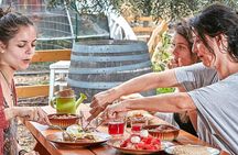 Bio Farm Private Olive Oil Tasting, Farm to Fork Meal & Temple of Poseidon Tour