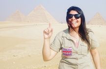 All Inclusive Day tour 8hrs Pyramids, Egyptian Museum and Khan Al-Khalili bazaar