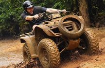 ATV Jungle Adventure with Ziplines, Cenote & Tulum Pickup