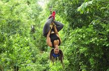 ATV Jungle Adventure with Ziplines, Cenote & Tulum Pickup