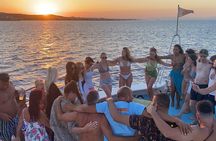 Sunset Boat Trip to Cape Greco and Blue Lagoon