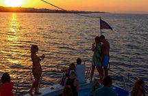 Sunset Boat Trip to Cape Greco and Blue Lagoon