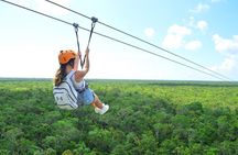 Tulum Adventure: Horses + ATV + Cenote + Zipline + Lunch