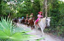 Tulum Adventure: Horses + ATV + Cenote + Zipline + Lunch