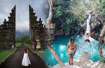 All Inclusive : Jumping Sliding at Aling- Aling Waterfall - Handara Gate - Lunch
