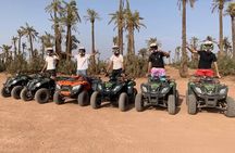 Half-Day Quad Biking and camel riding in Marrakech Palmeraie 
