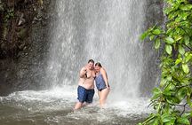 The Cascading Dark View Falls and Beach Experience with Topdawg Taxi and Tours