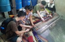 Countryside Bicycle Tour-BasketBoatRow,Carpentryvillage,makingMat