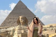 8Hour Private Tour Giza Pyramids,Sphinx,Cairo Museum,Lunch&Camel 