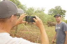 Game Drive and White Rhino Walking Safari in Livingstone