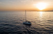 Sunset Sailing along the Marbella coast from Puerto Banus