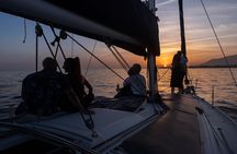Sunset Sailing along the Marbella coast from Puerto Banus