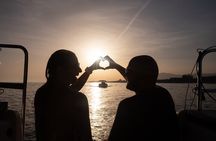 Sunset Sailing along the Marbella coast from Puerto Banus