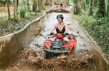 Bali Quad Bike Pass by Waterfall Gorilla Cave Private Transfer 