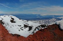 Guided ascent of Llaima volcano from Pucón