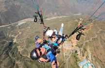 Paragliding in the grand canyon of chicamocha