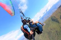 Paragliding in the grand canyon of chicamocha