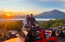 Private Tour: Mount Batur Sunrise Jeep, Black lava & Waterfall