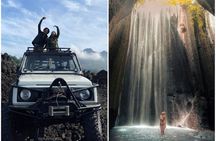 Private Tour: Mount Batur Sunrise Jeep, Black lava & Waterfall