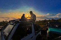 Private Tour: Mount Batur Sunrise Jeep, Black lava & Waterfall