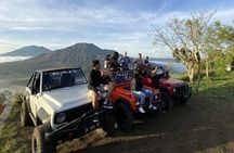Private Tour: Mount Batur Sunrise Jeep, Black lava & Waterfall