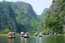 Hoa Lu Tam Coc Mua cave with local village