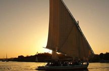Private Felucca Sailing boat On The Nile of Aswan
