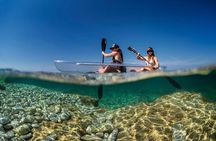 Clear Kayak Tour to Canyon, Island Cliffs & small Cave 