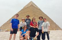 Full-Day Private Tour to Giza Pyramids, Sphinx, Memphis & Saqqara