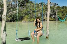 Discover 3 Cenotes, 1 Lagoon! from Cancun 