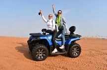 Dubai ATV Self Drive Quad Bike with Camel Ride and SandBoarding