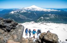 Guided ascent to the Quetrupillán volcano from Pucón