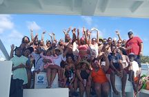 Shared party boat cruise & Snorkel & wonderful time in Punta Cana