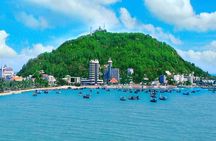 Vung Tau City from Phu My Ba Ria Vung Tau cruise harbor