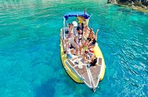 Vlore Grama Bay Beaches & Caves Small-Group Speedboat Tour