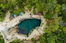4 PLACES 1 DAY Tour to Coba and Tulum Ruins, Cenote and Playa del Carmen.