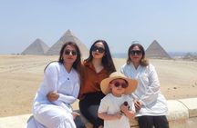 Guided Tour to Giza Pyramids ,Sphinx, Camel & inside the pyramids