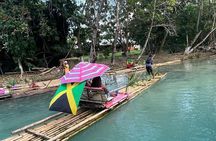 Blue Hole and Bamboo River Rafting in Ocho Rios Jamaica.