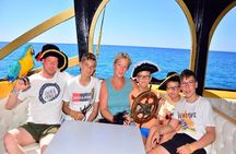 Antalya Pirate Boat Trip w/Animations Lunch & Free Hotel Transfer
