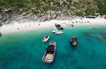 Grama Bay Beaches and Caves Private Speedboat Tour