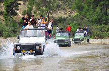 Marmaris Jeep Safari Tour With Waterfall and Water Fights