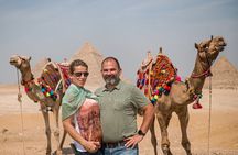 Full-Day Private Tour to Giza Pyramids, Sphinx, Memphis & Saqqara