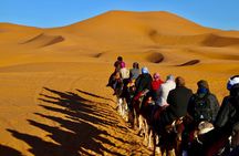 Camel Ride With Luxury Desert Camp And Night In Merzouga Dunes 