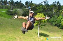 Ziplining from Punta Cana - Unique Carbon Fiber lines in Punta Cana