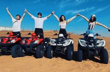 Morning Desert Safari: Dune Bashing, Camel Ride & Sandboarding